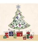 Modern Christmas tree